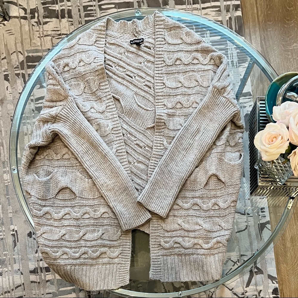 Express Sweater - Tan Size L